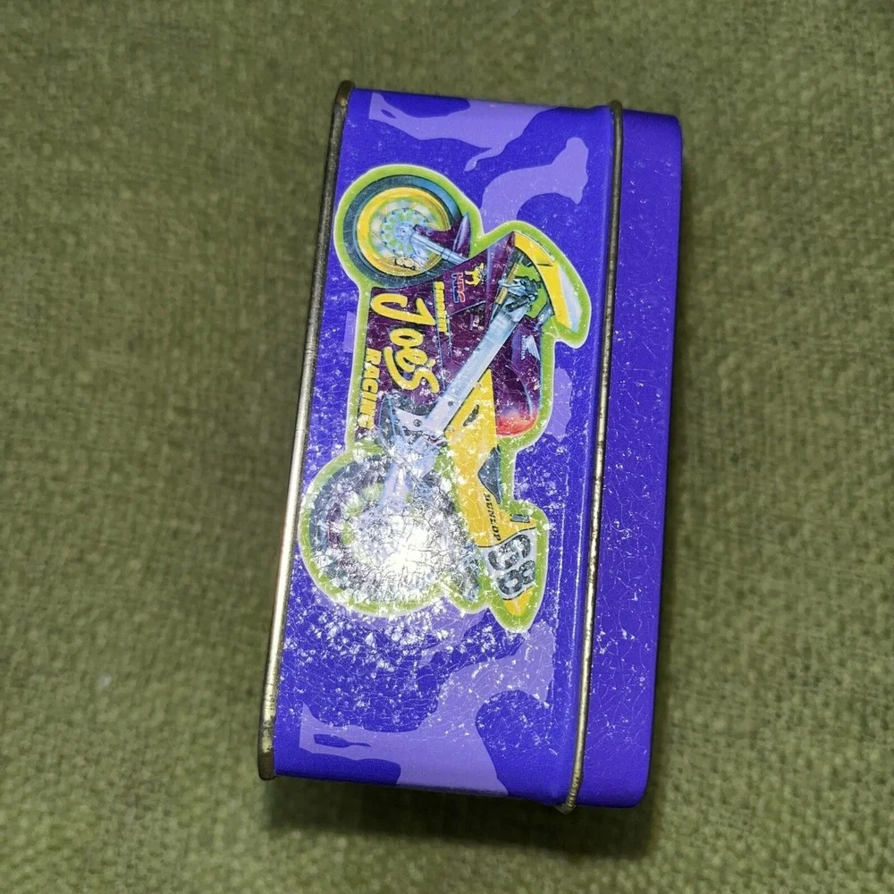 Smokin` Joe's Racing Tin Tobacco Collectors Box with‎ 50 Book Matches
